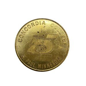 Concordia College 75th Anniversary Gold Commemorative Coin.